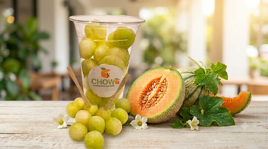 كوب كانتلوب بولز Cantaloupe balls