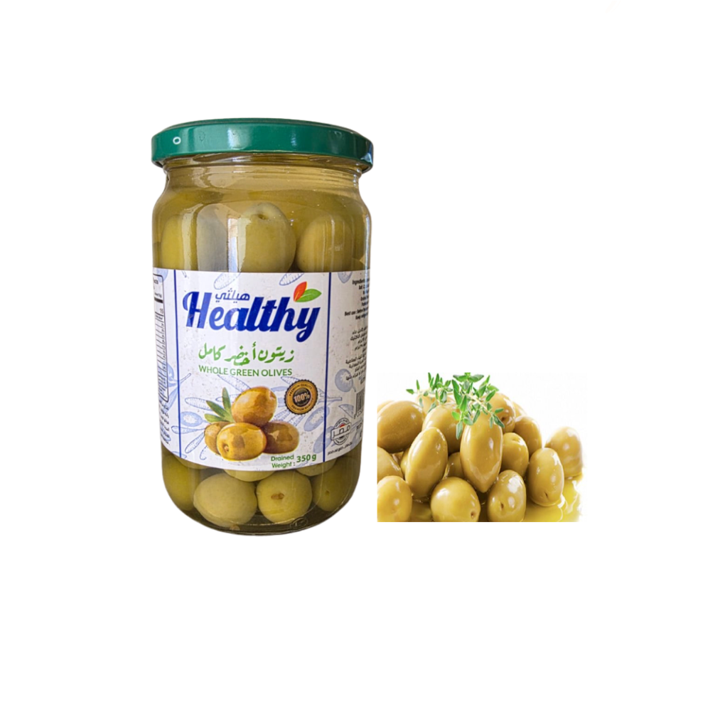 Whole Green Olives Pickled 720g