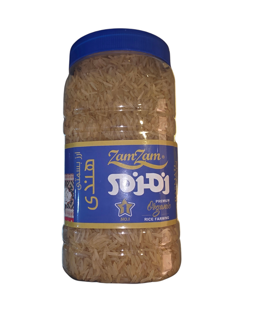 ارز بسمتي ١ كيلو برطمان -زمزم